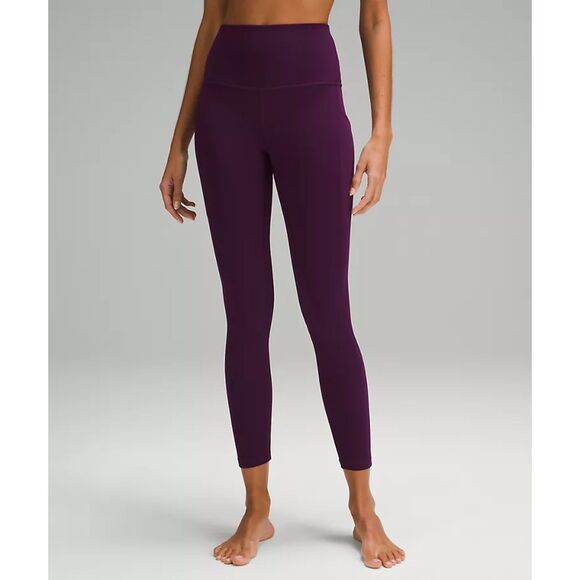 lululemon Align High-Rise Pant with Pockets 23" Dramatic Magenta Size 12 - Picture 1 of 6